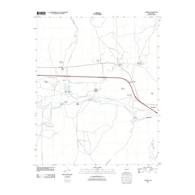 2010 Map of Cubero, 2010 Print