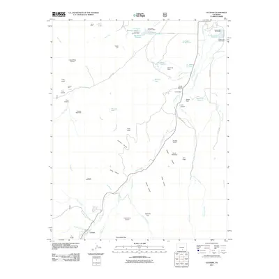 2011 Map of Cuchara, 2011 Print