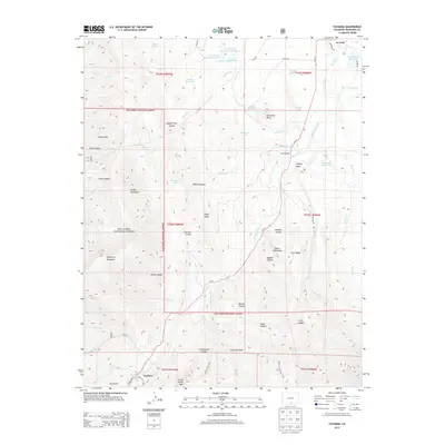 2013 Map of Cuchara, 2013 Print