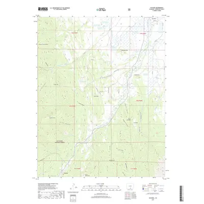 2019 Map of Cuchara, 2019 Print