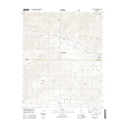 2015 Map of Cuddy Valley, 2015 Print