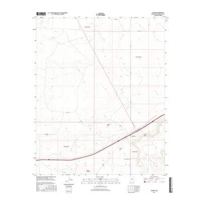 2017 Map of Cuervo, 2017 Print