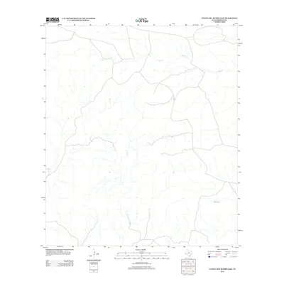 2012 Map of Cuesta Del Burro East, 2012 Print