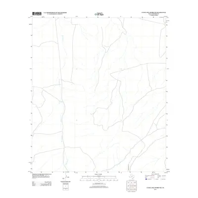 2012 Map of Cuesta Del Burro NW, 2012 Print