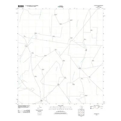 2010 Map of Cuevitas, 2010 Print