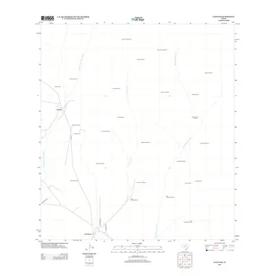 2012 Map of Cuevitas, 2012 Print
