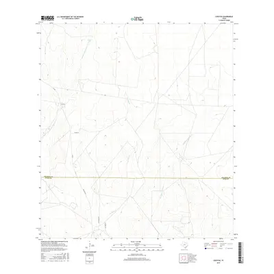 2016 Map of Cuevitas, 2016 Print