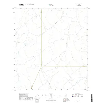 2019 Map of Cuevitas SW, 2019 Print