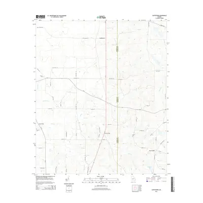 2014 Map of Cuffietown, 2014 Print