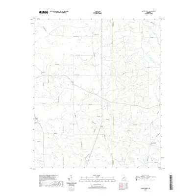 2020 Map of Cuffietown, 2020 Print