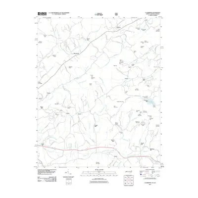 2011 Map of Culberson, 2011 Print