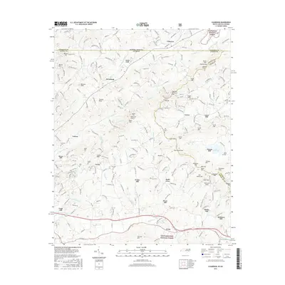 2016 Map of Culberson, 2016 Print
