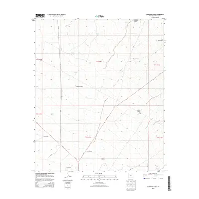 2013 Map of Culberson Ranch, 2013 Print