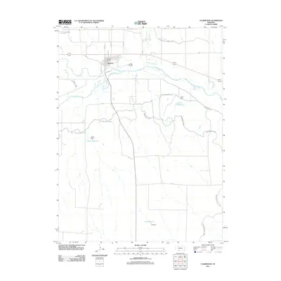2011 Map of Culbertson, 2011 Print