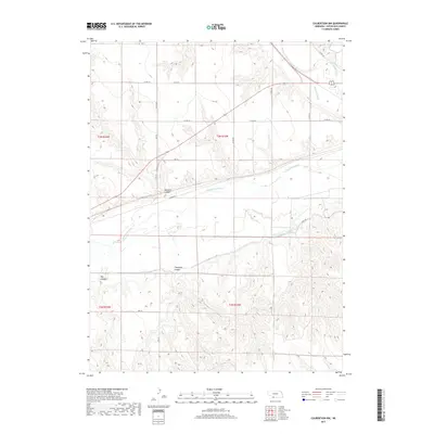 2017 Map of Culbertson NW, 2017 Print