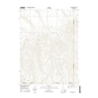 2014 Map of Culbertson SE, 2014 Print