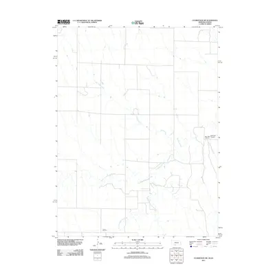 2011 Map of Culbertson SW, 2011 Print