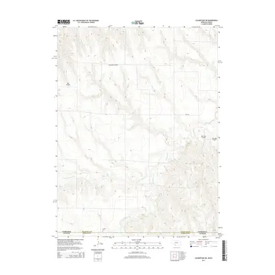 2014 Map of Culbertson SW, 2014 Print