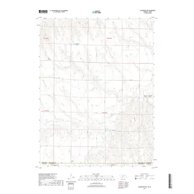 2017 Map of Culbertson SW, 2017 Print