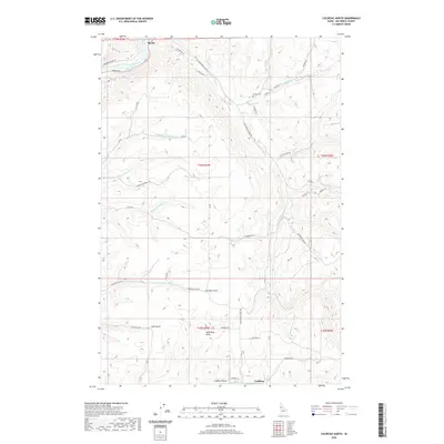 2020 Map of Culdesac North, 2020 Print