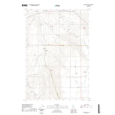 2020 Map of Culdesac South, 2020 Print