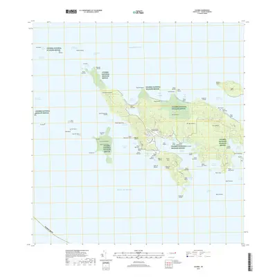 2018 Map of Culebra, 2018 Print
