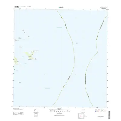 2013 Map of Culebra OE E, 2013 Print