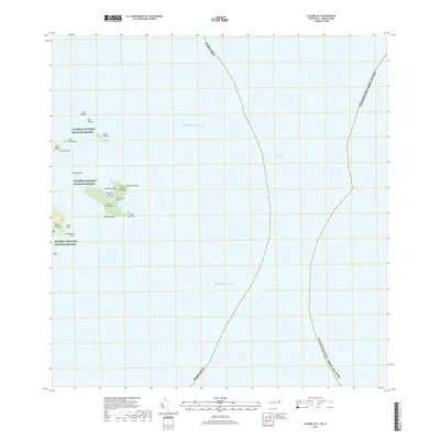 2018 Map of Culebra OE E, 2018 Print
