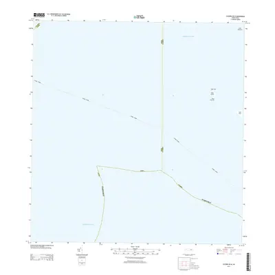2013 Map of Culebra OE W, 2013 Print