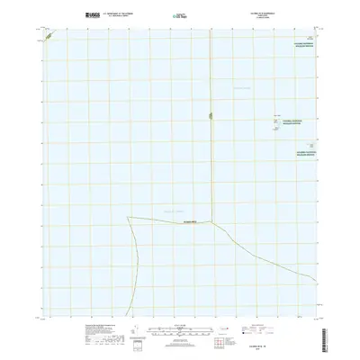 2018 Map of Culebra OE W, 2018 Print