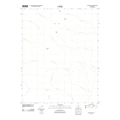 2010 Map of Culebra Peak, 2010 Print