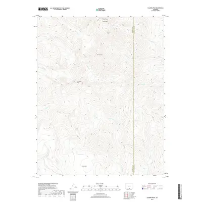 2019 Map of Culebra Peak, 2019 Print