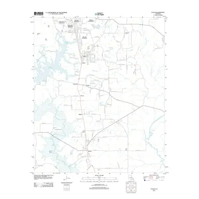 2012 Map of Cullen, 2012 Print