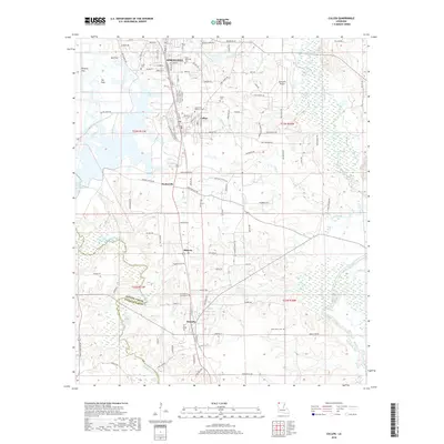 2018 Map of Cullen, 2018 Print