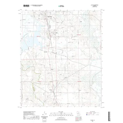 2020 Map of Cullen, 2020 Print