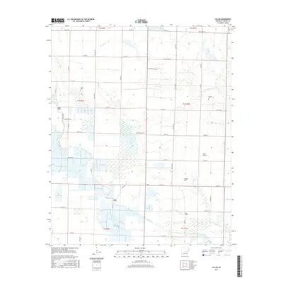 2017 Map of Culler, 2017 Print