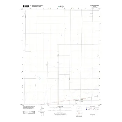2009 Map of Cullison, 2009 Print