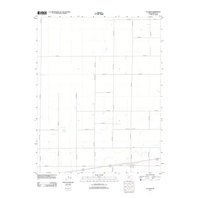 2012 Map of Cullison, 2012 Print