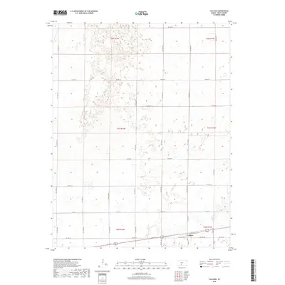 2018 Map of Cullison, 2018 Print