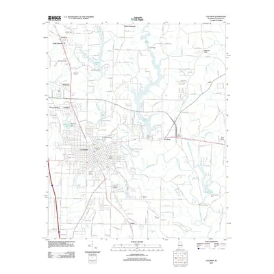 2011 Map of Cullman, 2011 Print