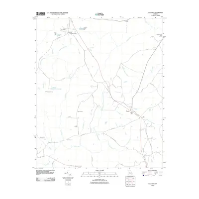 2011 Map of Culloden, 2011 Print