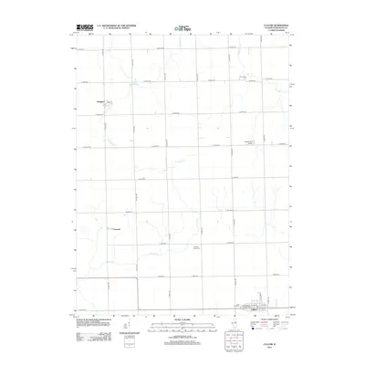 2012 Map of Cullom, 2012 Print