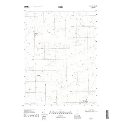 2021 Map of Cullom, 2021 Print