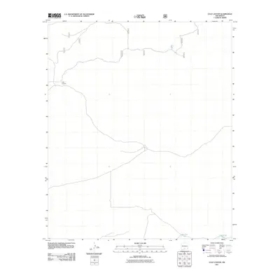 2011 Map of Culp Canyon, 2011 Print