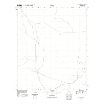 2010 Map of Culp Draw, 2010 Print