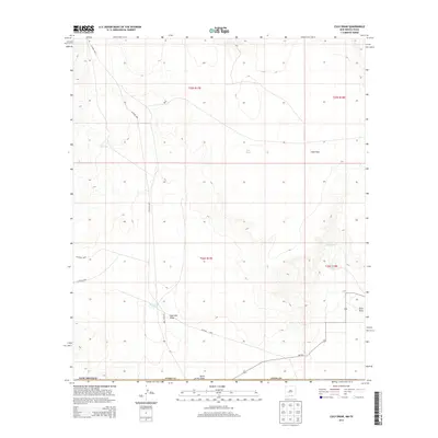 2013 Map of Culp Draw, 2013 Print