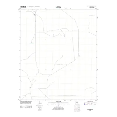 2010 Map of Culp Ranch, 2010 Print