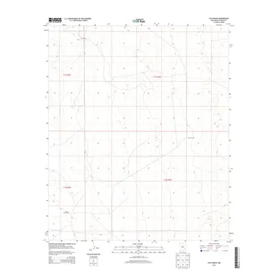 2013 Map of Culp Ranch, 2013 Print