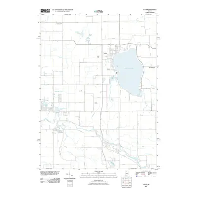 2010 Map of Culver, 2010 Print
