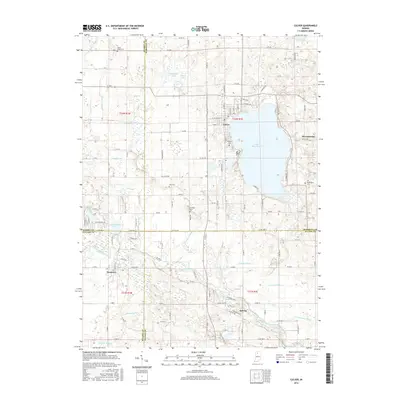 2016 Map of Culver, 2016 Print